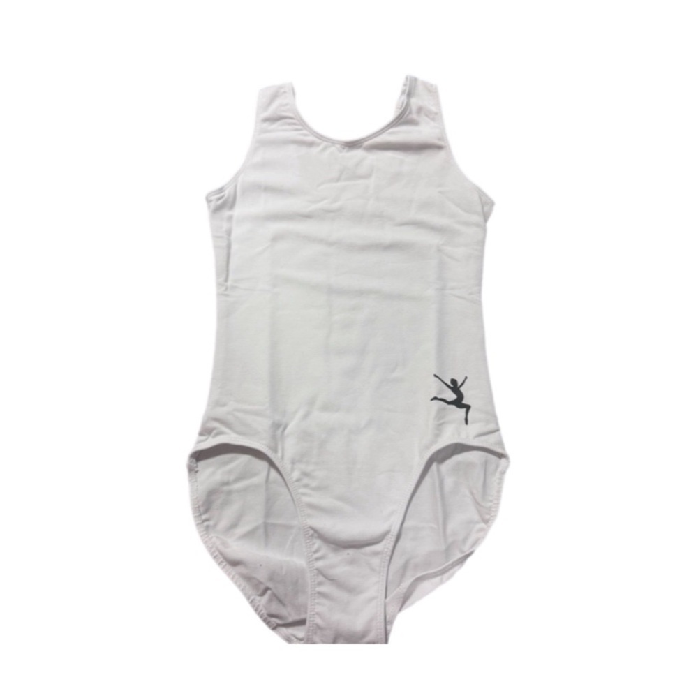 5 for $25 SALE 🎉 White Gymnastics – Perfect for Tie Dye Projects!
